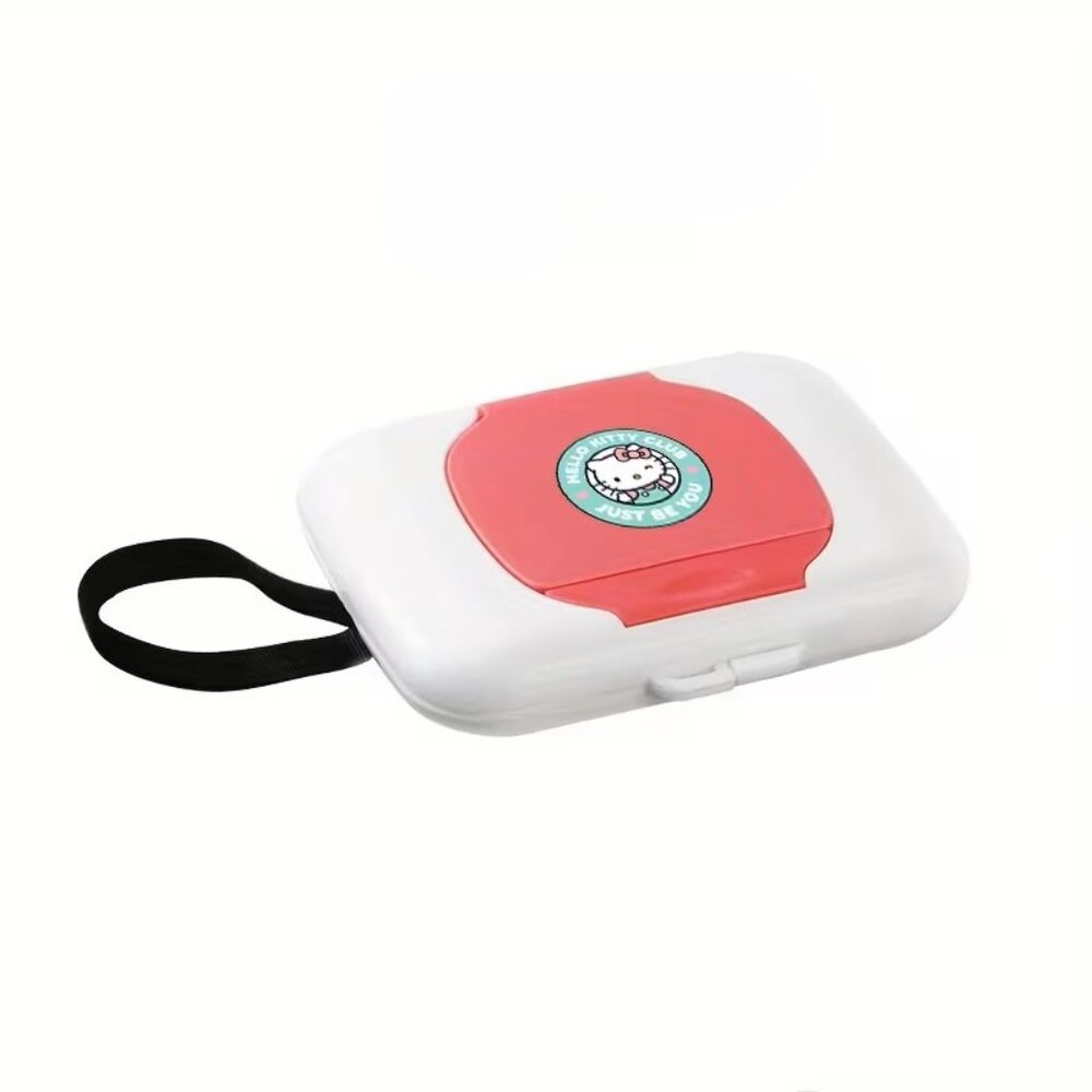Hello Kitty Portable Wet Wipe Case - Pink